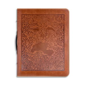 EVIL DEAD 2 "Necronomicon" Deluxe Storage Portfolio & EMBOSSED Print Bundle