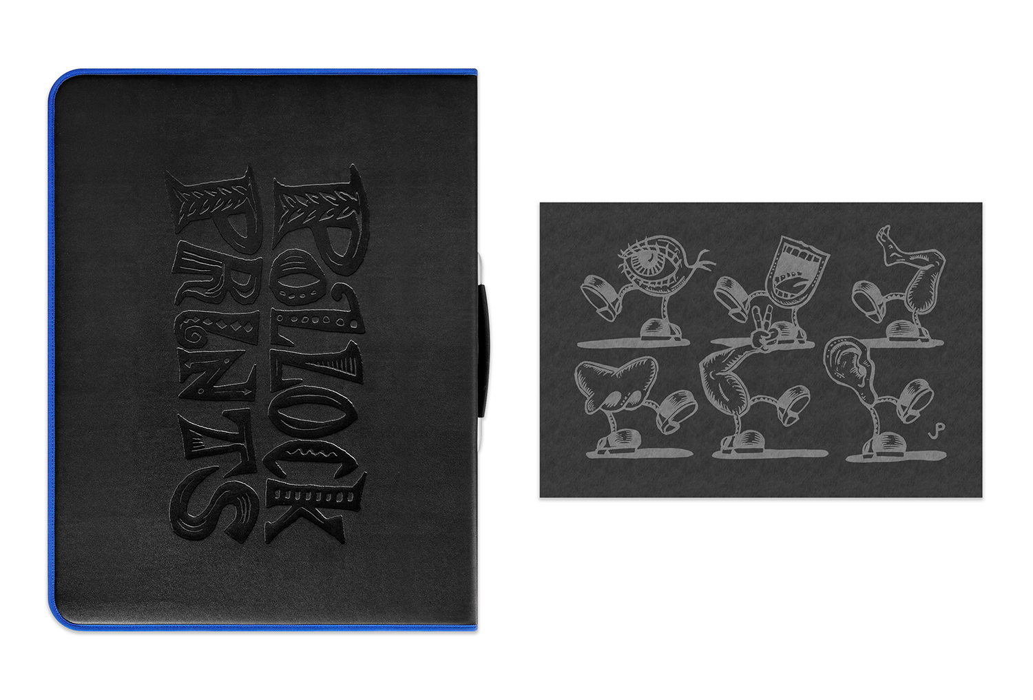 Jim Pollock (Artist Edition) Deluxe Storage Portfolio v2 & EMBOSSED Print Bundle