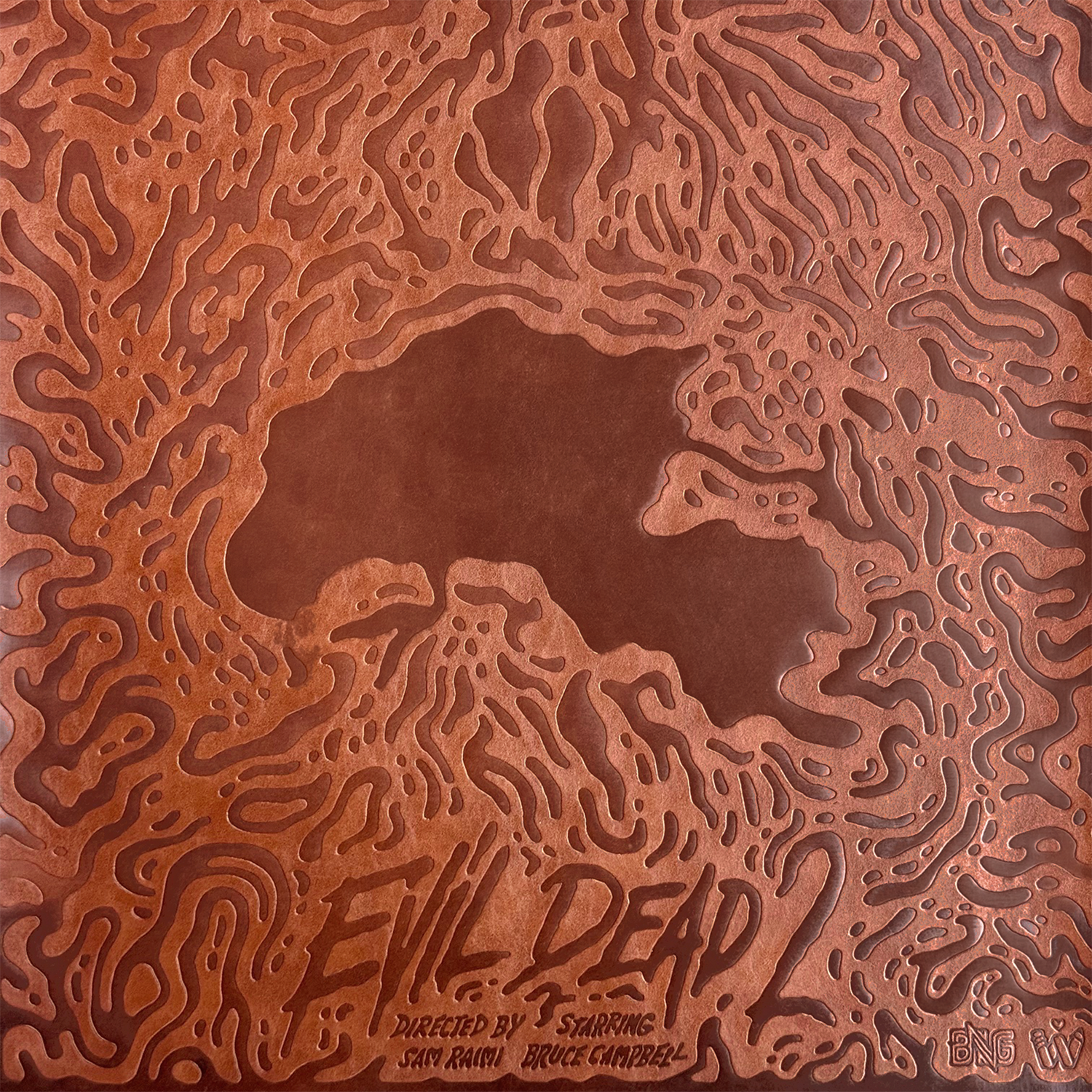EVIL DEAD 2 "Necronomicon" Embossed Print