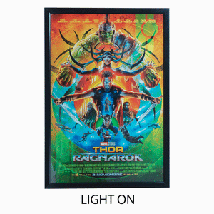 Movie Poster LED Light Box Frame (27x40 inches)